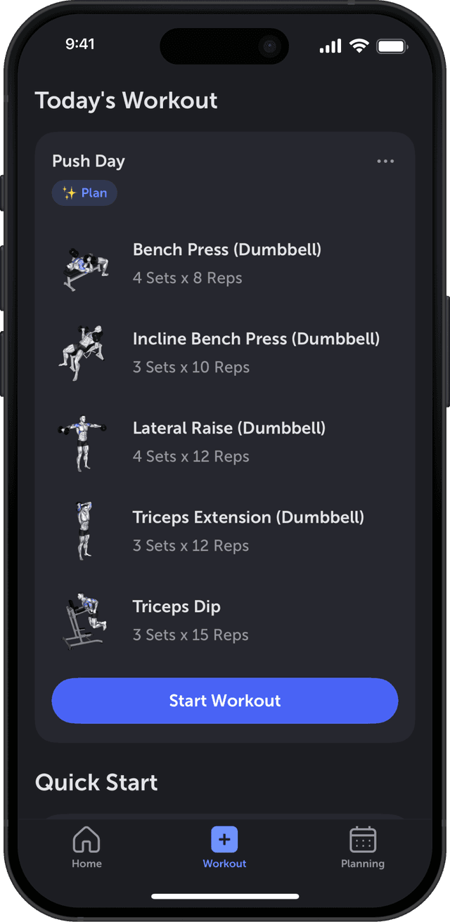 Workout Planner