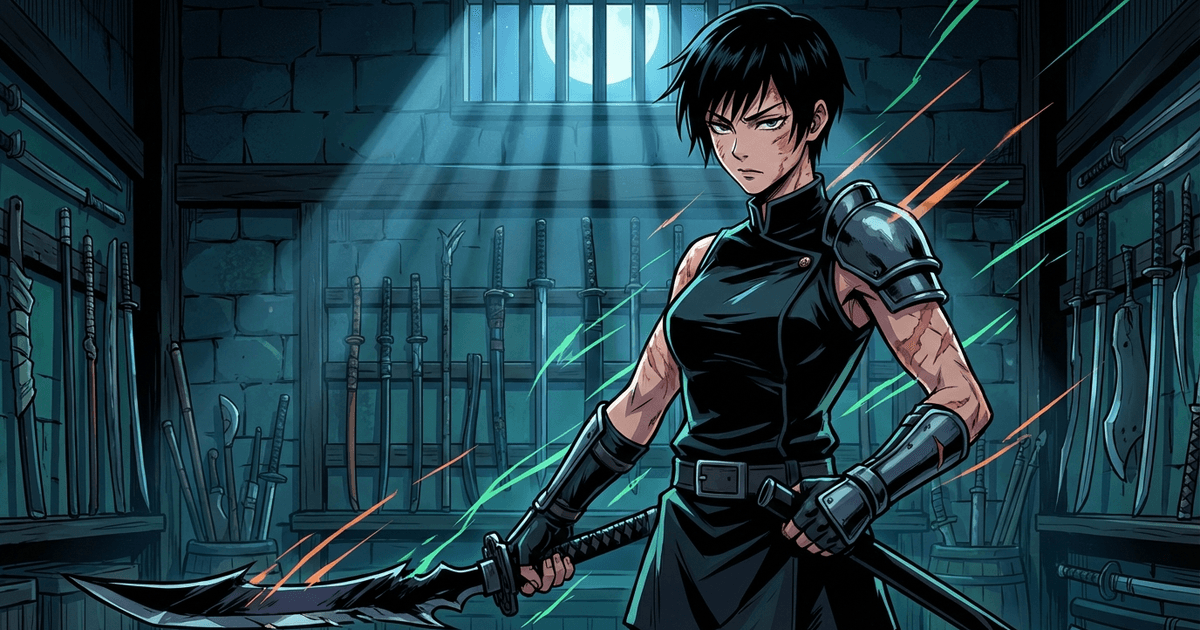 Maki Zenin workout: train like a Heavenly Restricted sorcerer